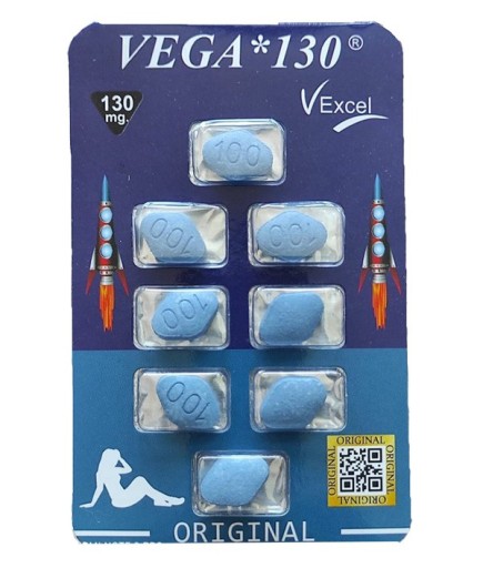 Vega 130 mg 8 Tablet