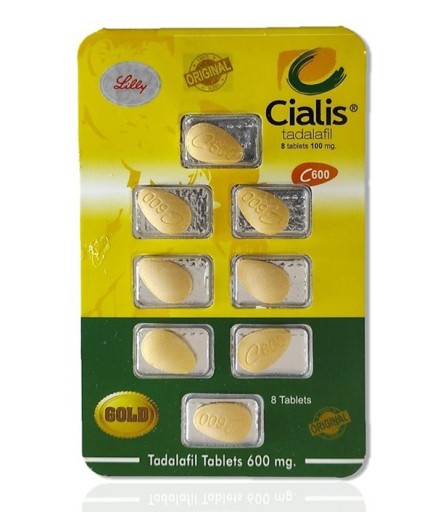 Cialis 600 mg 8 Tablet