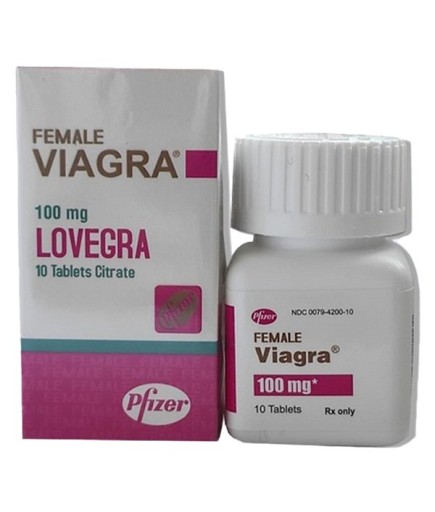 Lovegra 100 mg Pembe Kadın Viagrası 10 Tablet