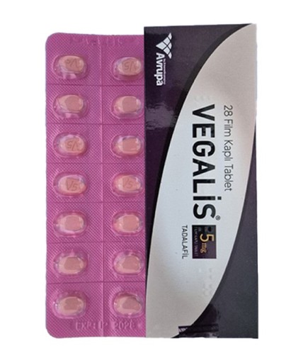 Vegalis 5 mg 28 Tablet