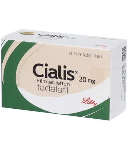 Cialis 20 mg 8 Tablet